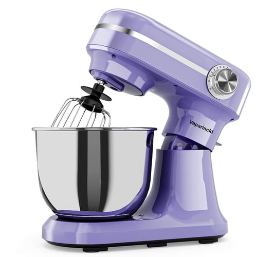 Vaparinckl Electric Stand Mixer 6.5QT, 3-in-1 12-Speed Tilt-Head Household Mixer with Bowl, Dough Hook, Beater, Whisk for Kitchen Home, Food Mixer for Baking Bread Cake and Most Home Cooks