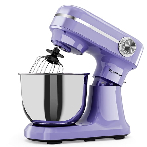 Vaparinckl Electric Stand Mixer 6.5QT, 3-in-1 12-Speed Tilt-Head Household Mixer with Bowl, Dough Hook, Beater, Whisk for Kitchen Home, Food Mixer for Baking Bread Cake and Most Home Cooks